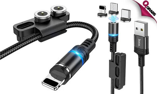 3-in-1 Magnetic Charging Data Cable!